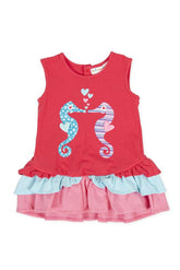 ABITO BAMBINA  CORALLO